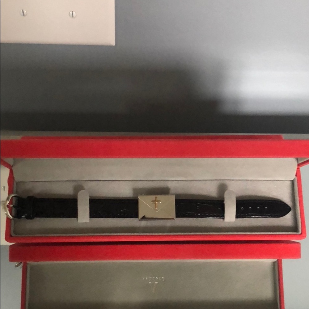 Ashford letter sterling silver gold ILY bracelet